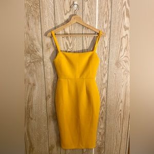 Yellow dress